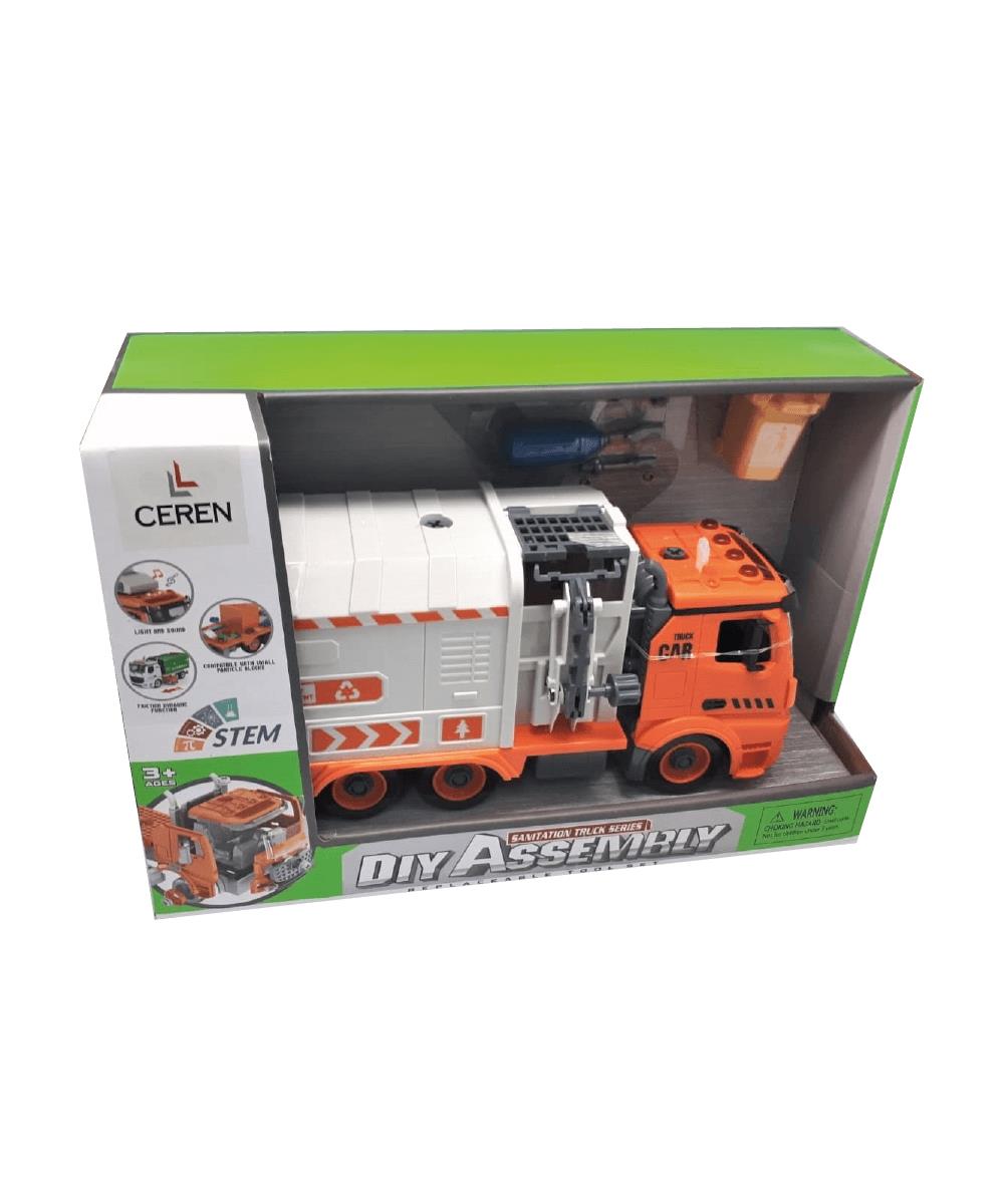 Sesli Işıklı Araçlar, Ceren, Ctoy Sesli Işıklı Çöp Kamyonu Sök-Tak YW9082A