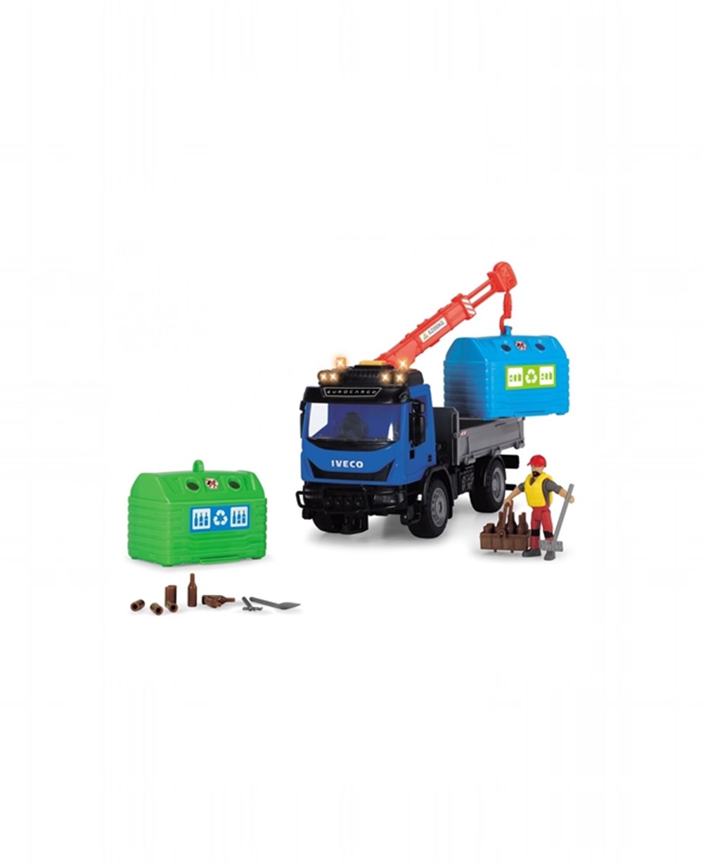 Sesli Işıklı Araçlar, DICKIE TOYS, Dickie Toys Playlife Bottle Bank Set 20 383 6003