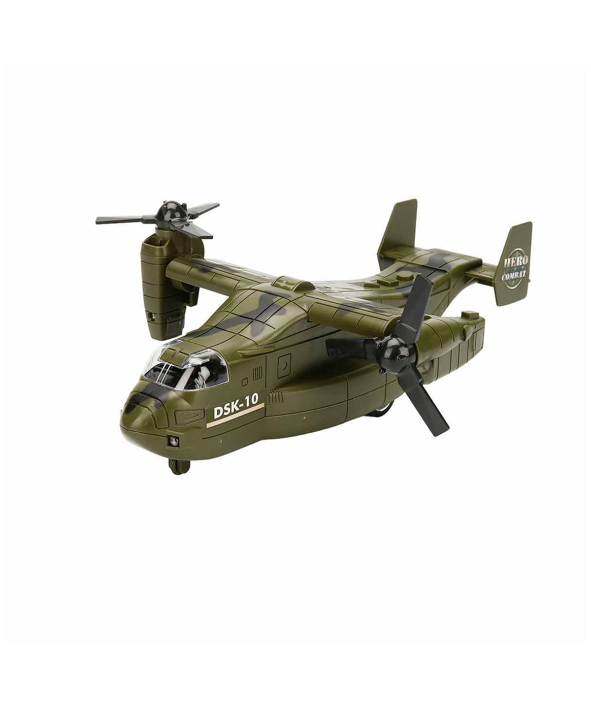 Sesli Işıklı Araçlar, Sunman, Hero Combat S00003154 Sesli ve Işıklı Askeri Uçak 31544 Yeşil Modeli