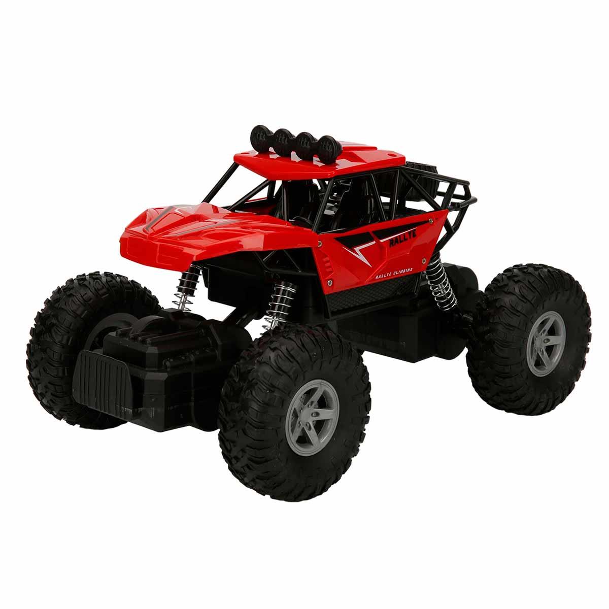 Sesli Işıklı Araçlar, Sunman, Maxx Wheels 4x4 Jeep 25 cm 25581 Kırmızı