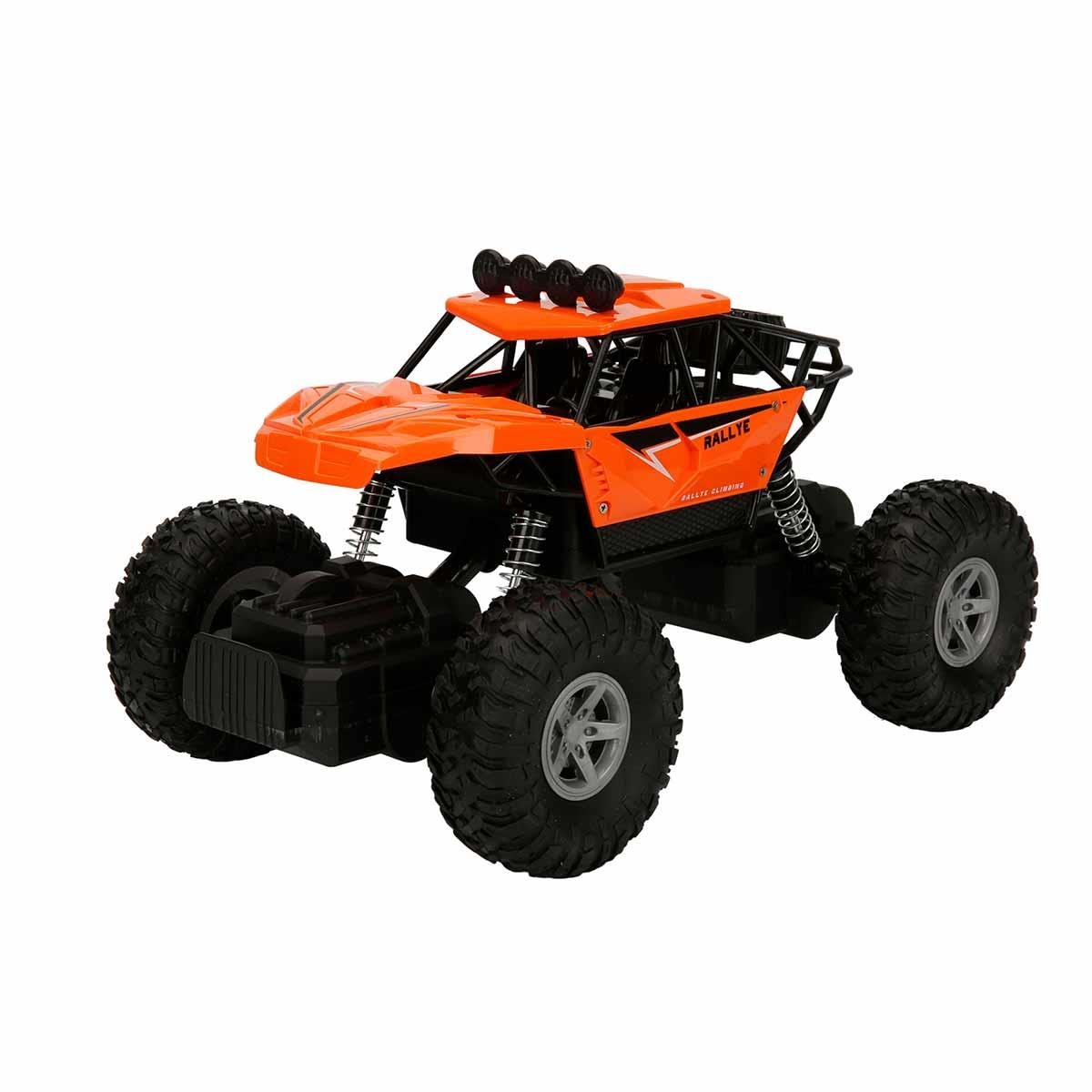 Sesli Işıklı Araçlar, Sunman, Maxx Wheels 4x4 Jeep 25 cm 25581 Turuncu