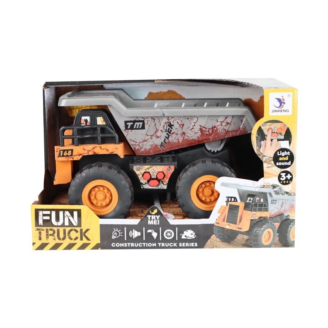 Sesli Işıklı Araçlar, MEGA OYUNCAK, Sesli Işıklı Pilli Eğlenceli İnşaat Taşıyıcı