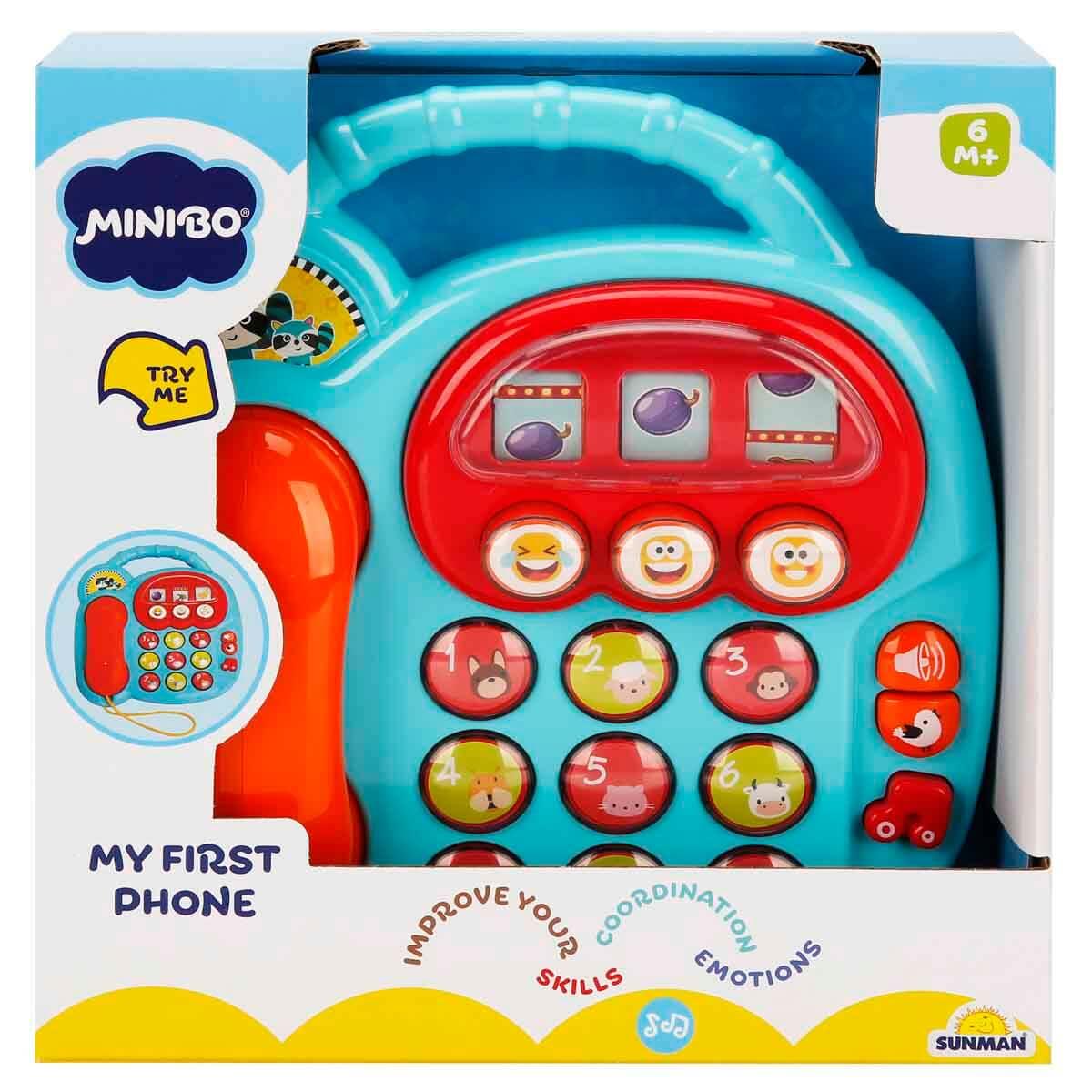 Sesli Işıklı Oyuncaklar, Sunman, Minibo Sesli Benim İlk Telefonum
