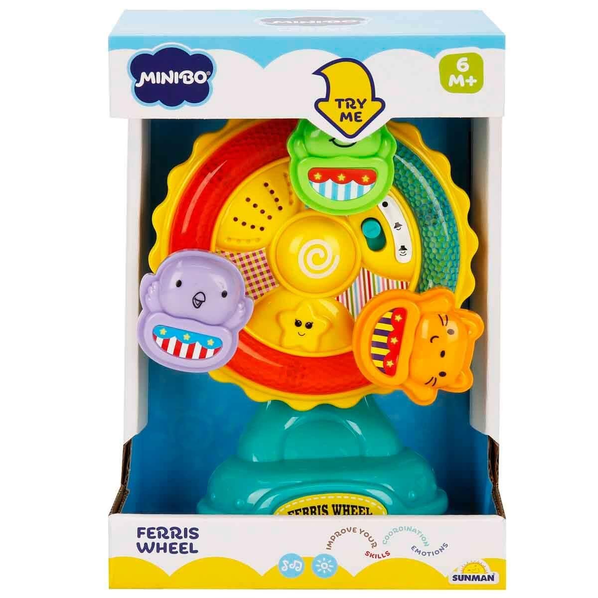 Sesli Işıklı Oyuncaklar, Sunman, Minibo Sesli ve Işıklı Dönme Dolap