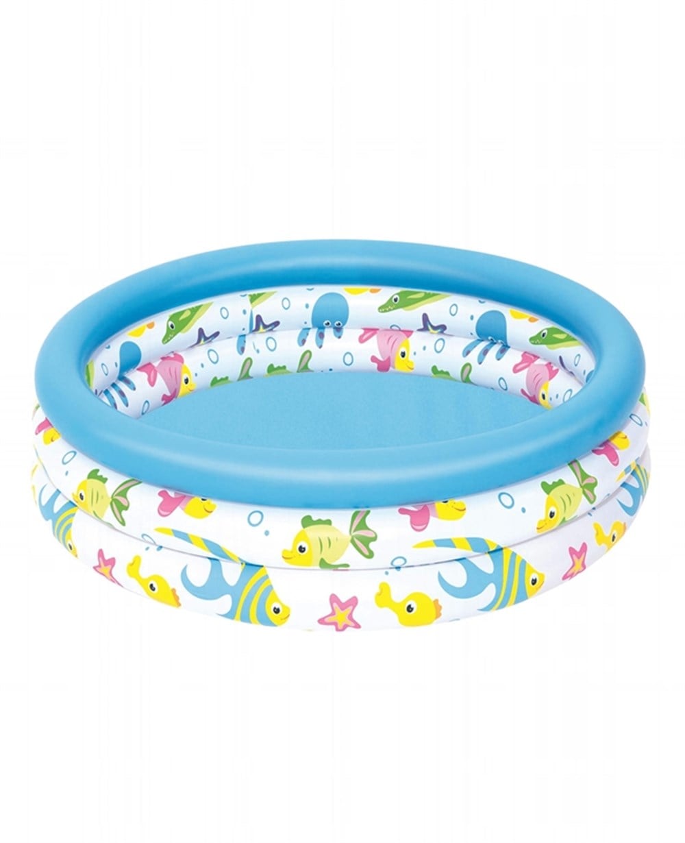 Şişme Havuzlar, Bestway, Bestway Şişme Çocuk Havuzu Okyanus Desenli 102x25cm