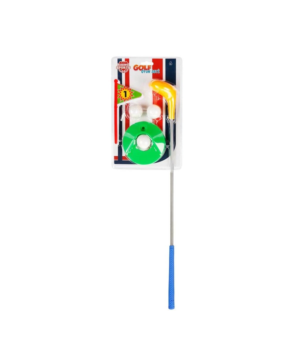 Spor Oyuncakları, Sunman, Metal Sopalı Golf Seti 04661 Sarı Başlıklı Sopa
