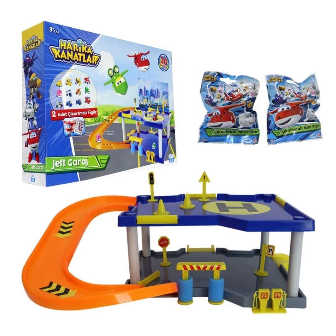 Tren ve Garaj Setleri, Harika Kanatlar, Harika Kanatlar Jett Garaj