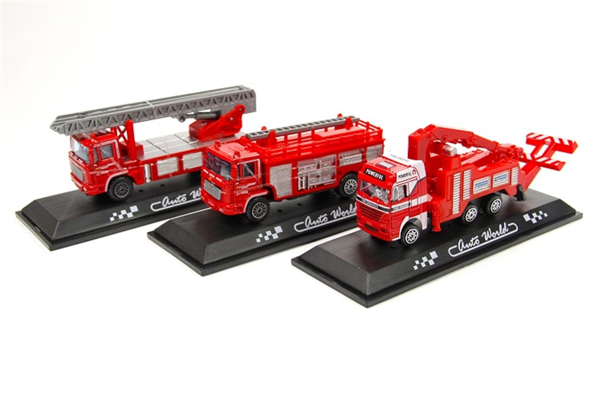 Vardem Kutulu 3'lü İtfaiye Araç Seti