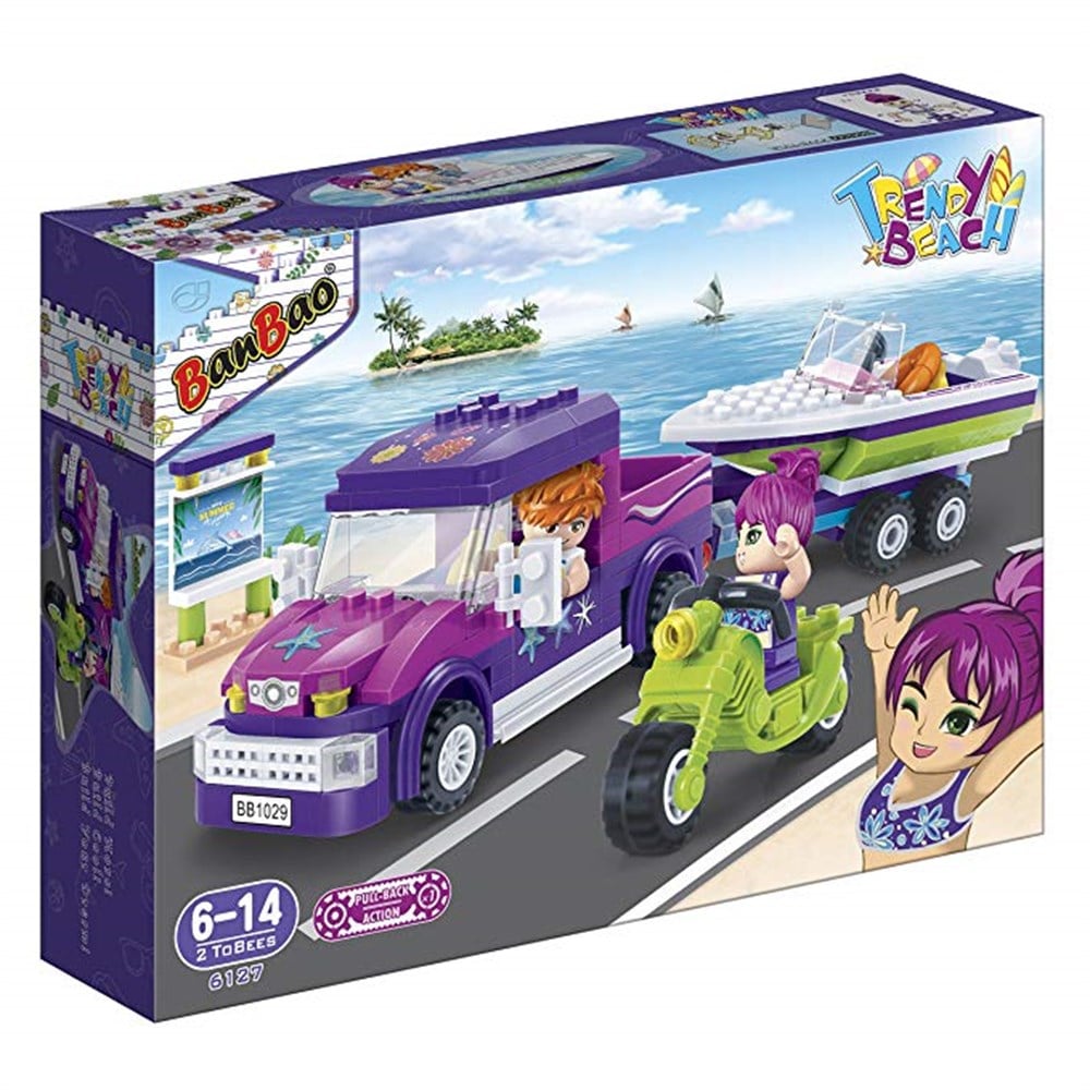 Yaz Tatili Yolculuğu Lego Seti 205 Parça Banbao 6127