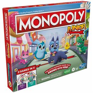 Kutu Oyunları, Monopoly, Monopoly Junior 2'Si 1 Arada F8562