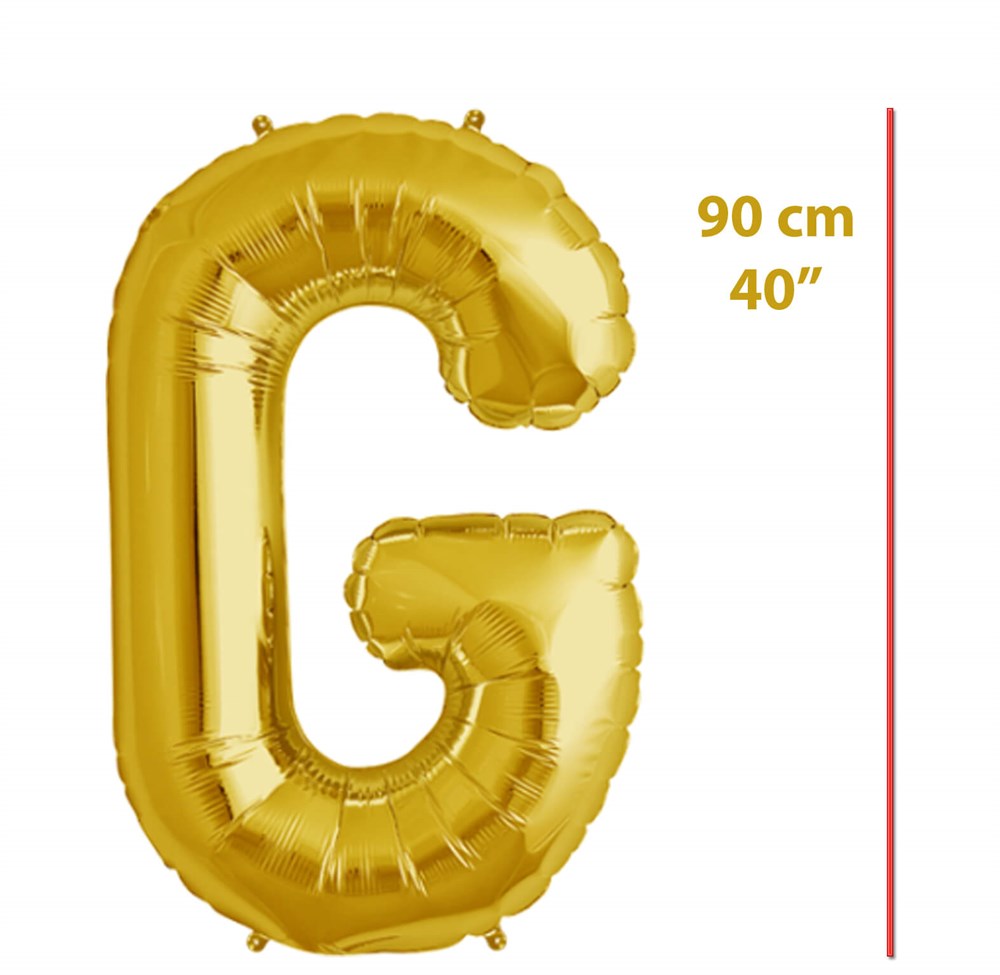 Folyo Harf G Gold Balon 90cm ( 40 inç )40