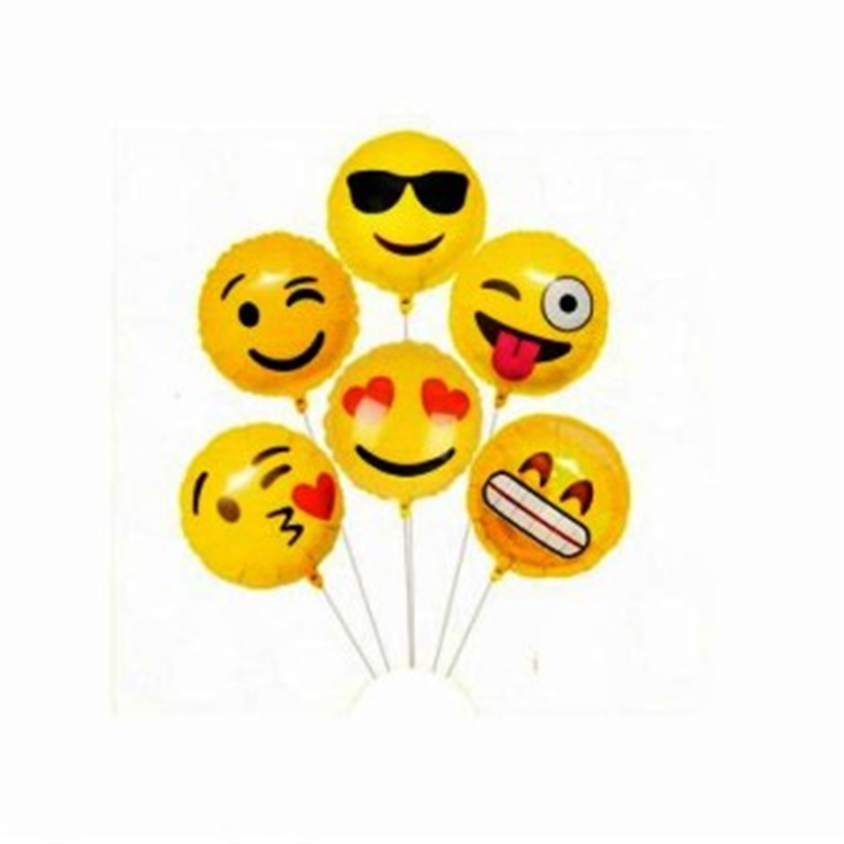 45cm Emoji 6'lı Set