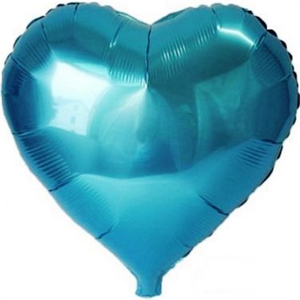65cm Folyo Mavi Kalp