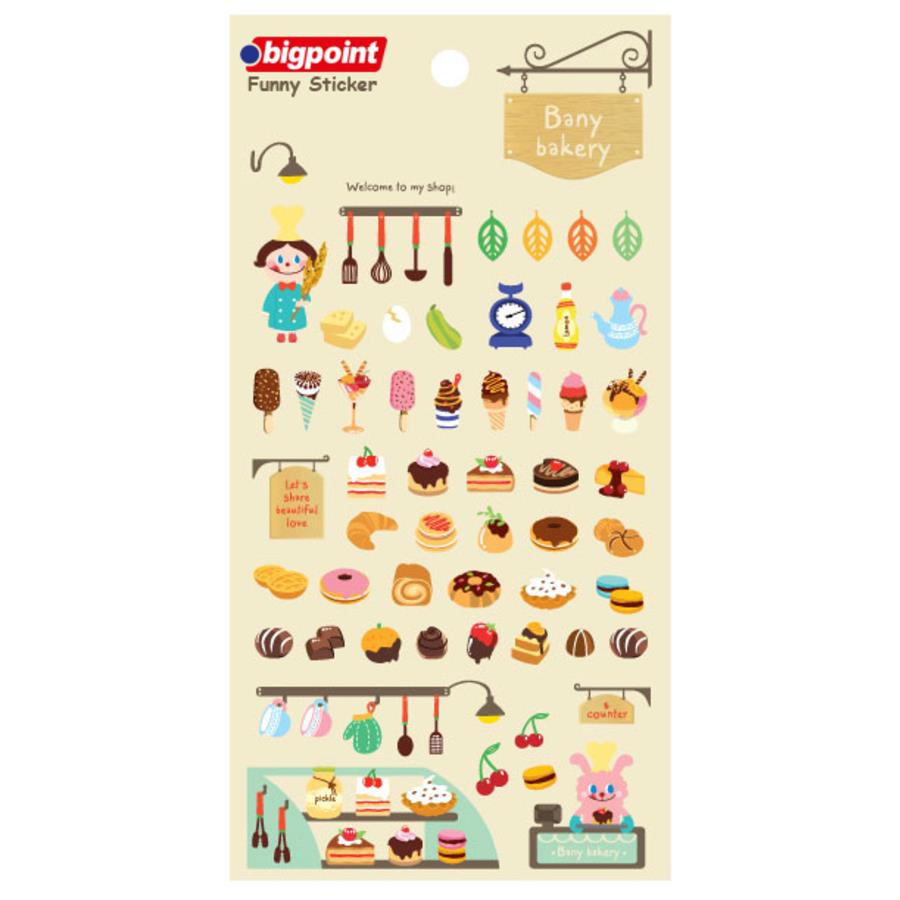 BP STICKER BANY BAKERY....