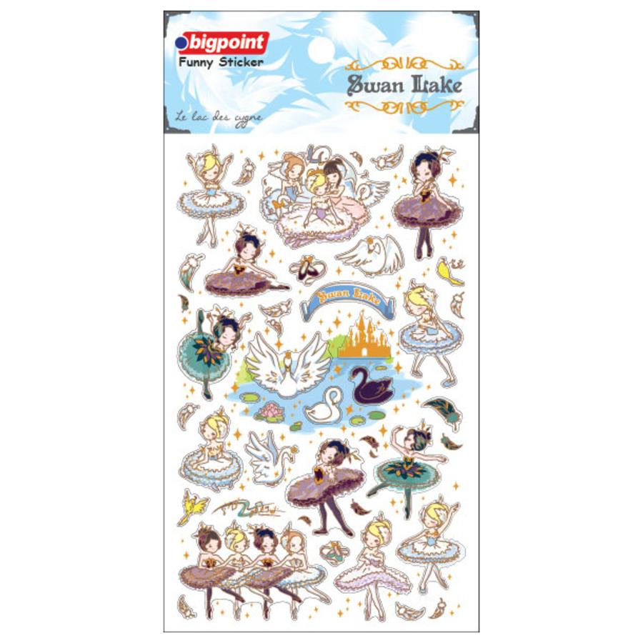 BP STICKER SWAN LAKE....