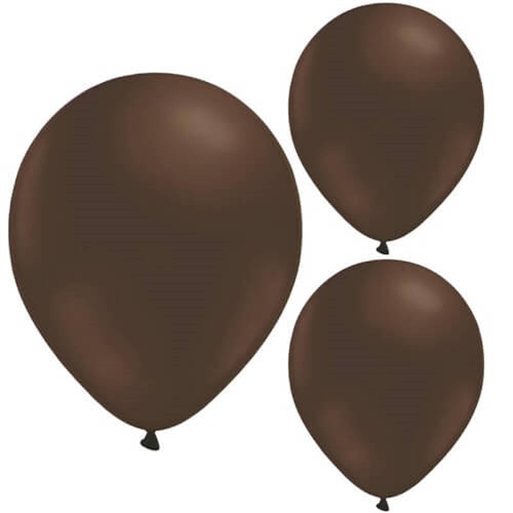 Metalik BalonlarMat Balon Kahverengi 100'lü PaketBALONEVİ