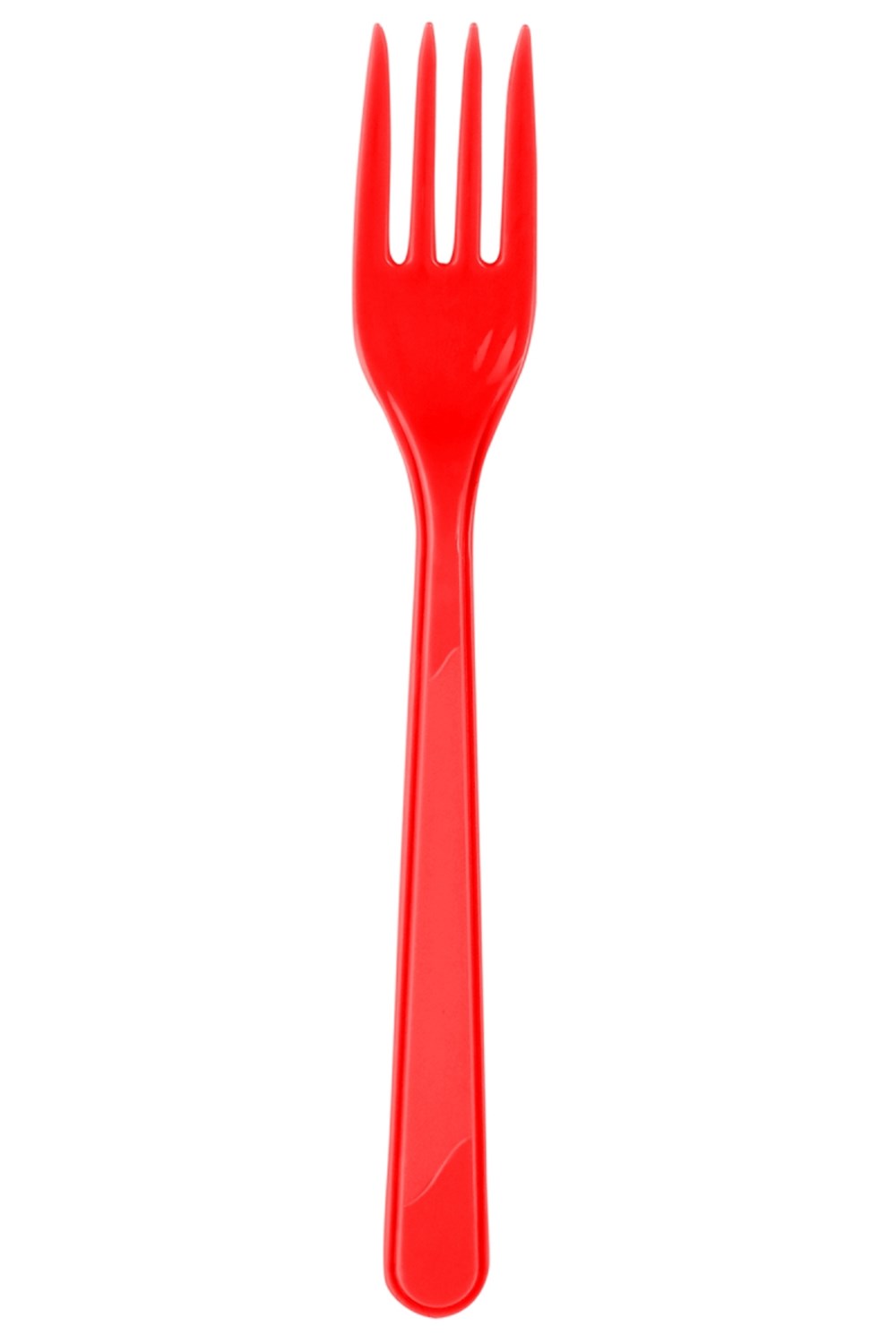 Plastik Çatal KırmızıÇatallar