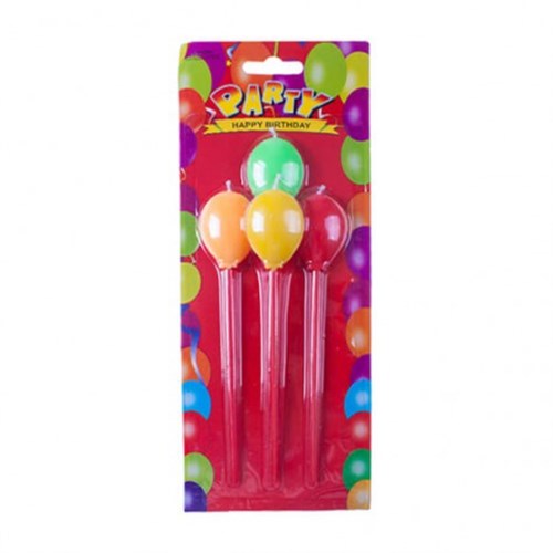 Dekoratif Balon Çubuk Mum