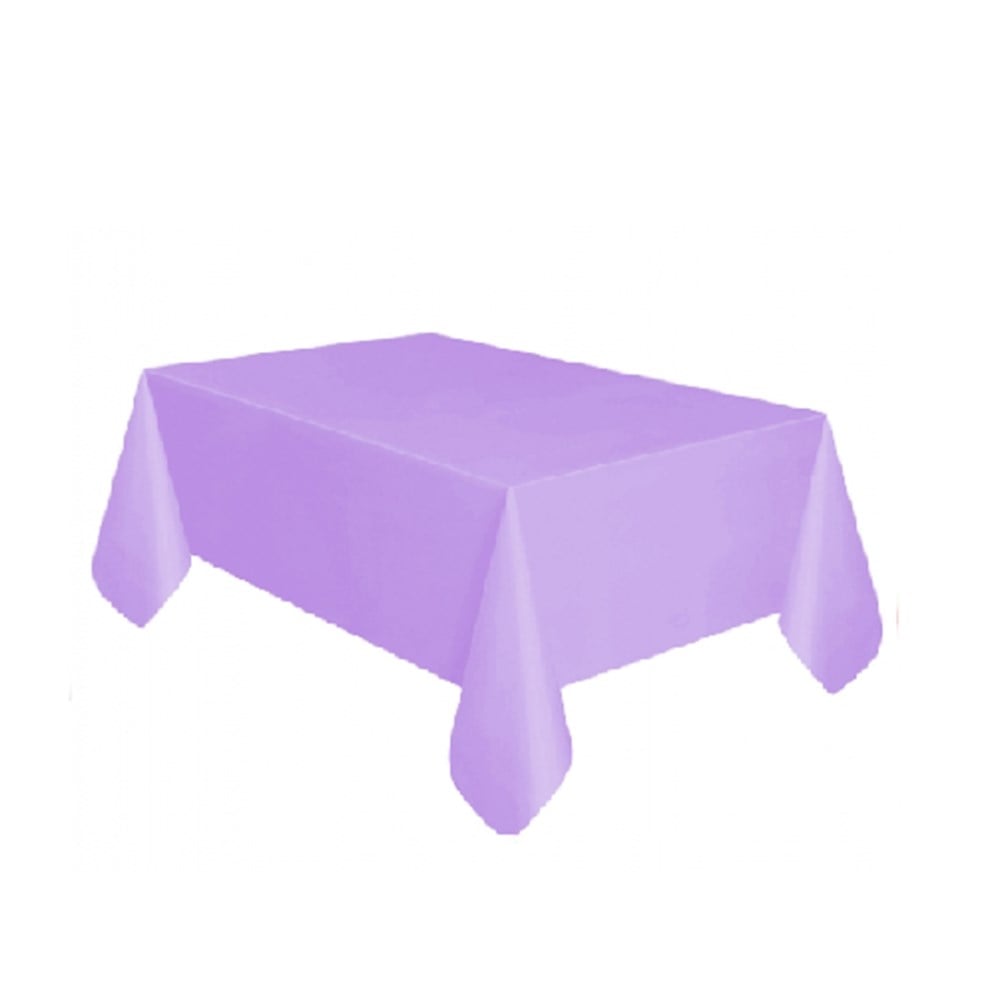 Roll-Up Masa Örtüsü Plastik ( 1,37 m. x 2,7 m.) Mor (24’lü)Desenli Masa Örtüleri