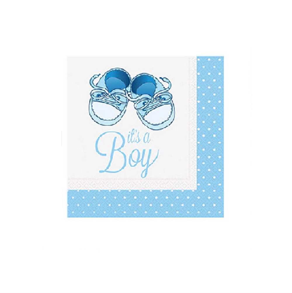 Roll-up Party Dreams Peçete Mavi PatikDüz Renk Peçeteler