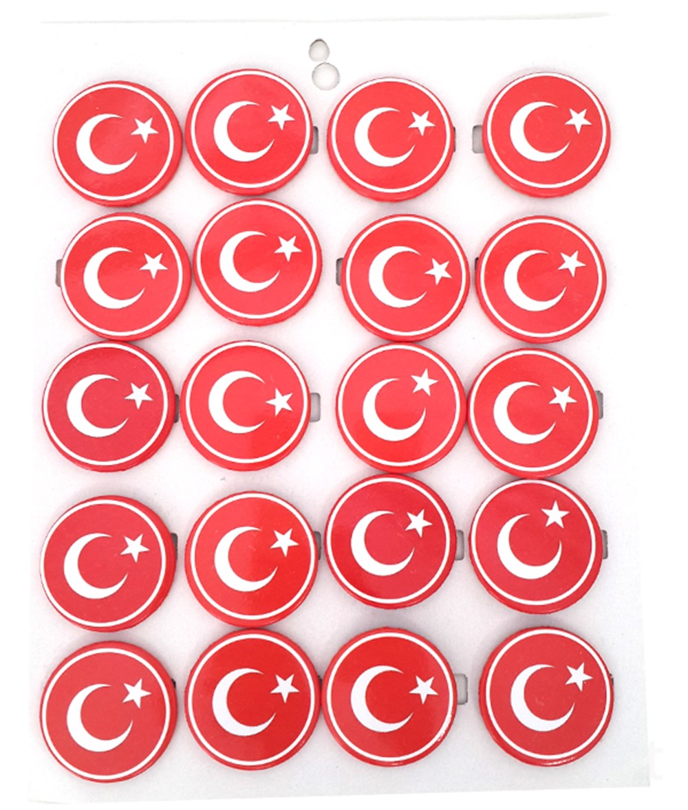 Ayyıldız Metal Rozet Hediyelik