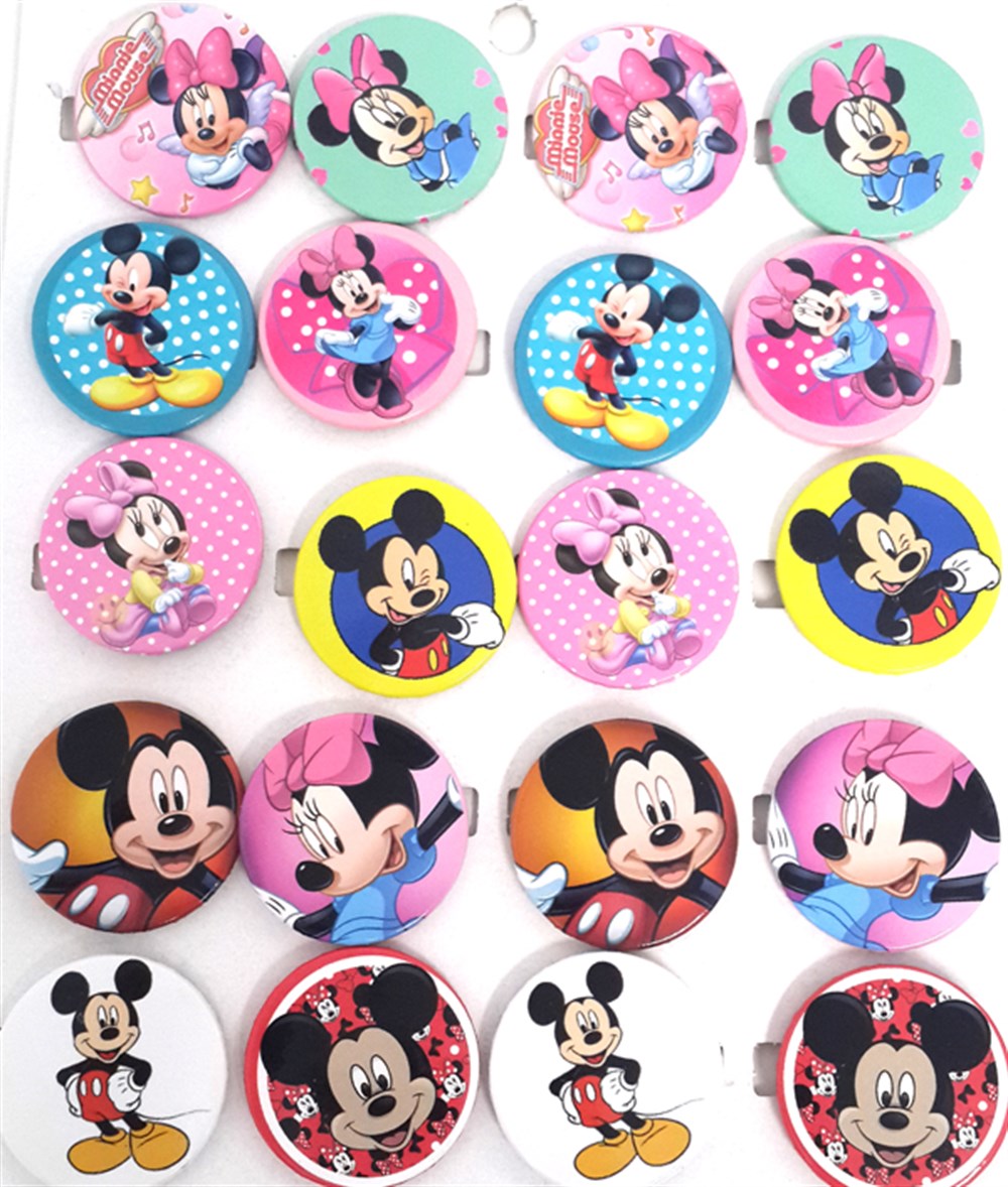 Mickey Mouse Metal Rozet Hediyelik
