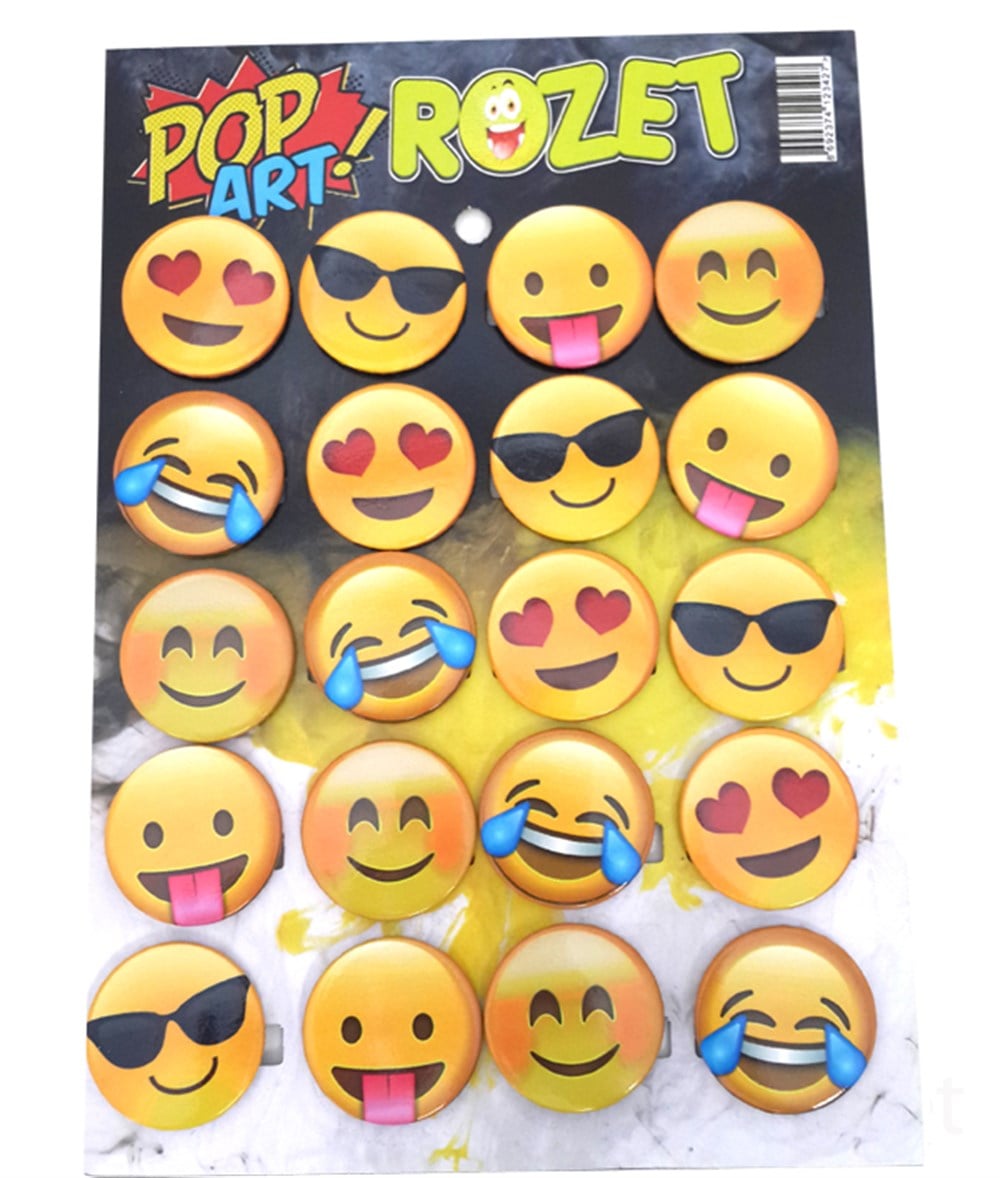 Smile Metal Rozet Hediyelik