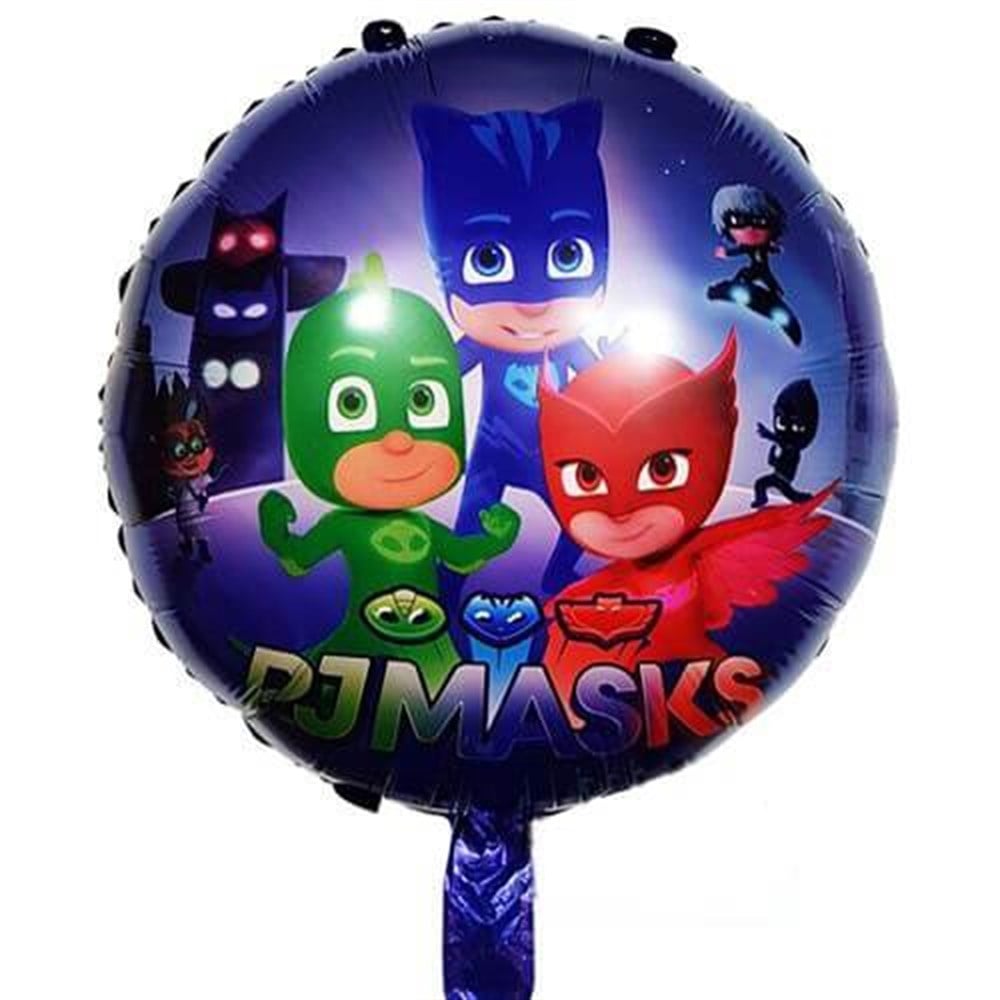 Folyo Balon Temalı ÇeşitleriPJ Mask PJ Maskeliler Temalı Folyo BalonHK Ticaret