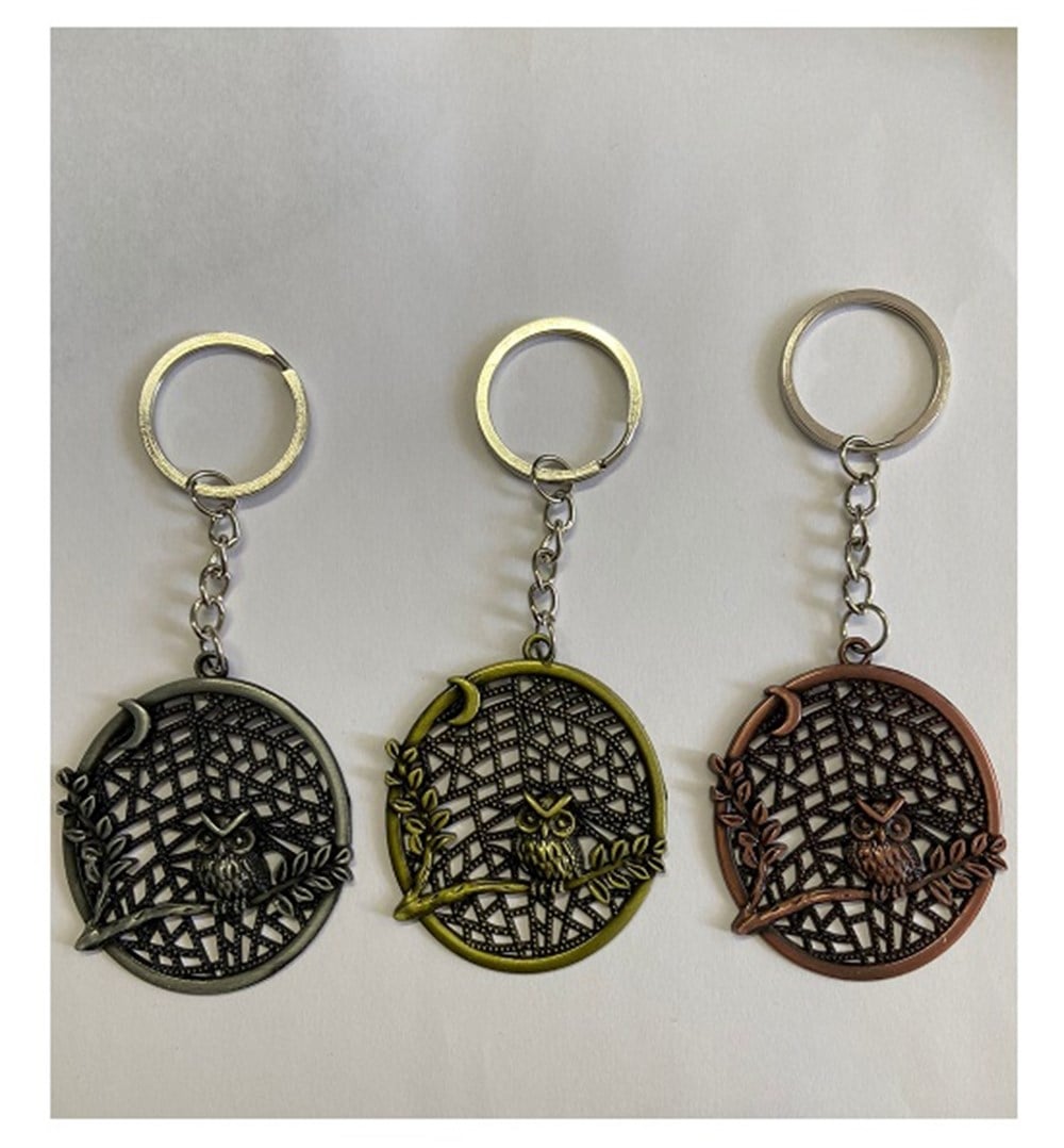 Aksesuarlar ve HediyeliklerBaykuş Figürlü Metal Anahtarlık 1 Adetİthal