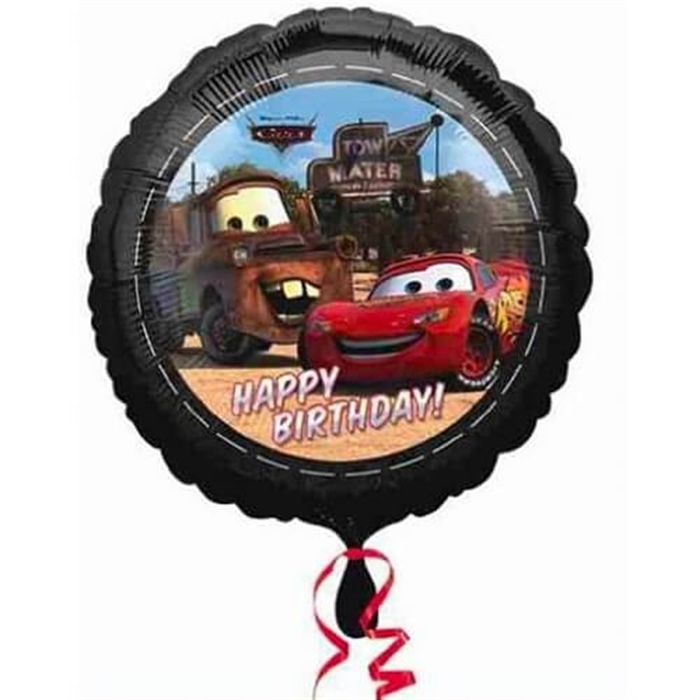 Folyo Balon Temalı ÇeşitleriCars Arabalar Temalı Folyo Balon 18 incİTHAL