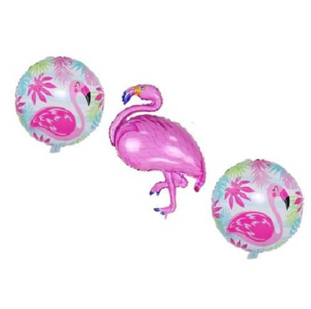 Folyo Balon SetlerFlamingo Folyo Balon 3'lü Set 45cm - 90cmİTHAL