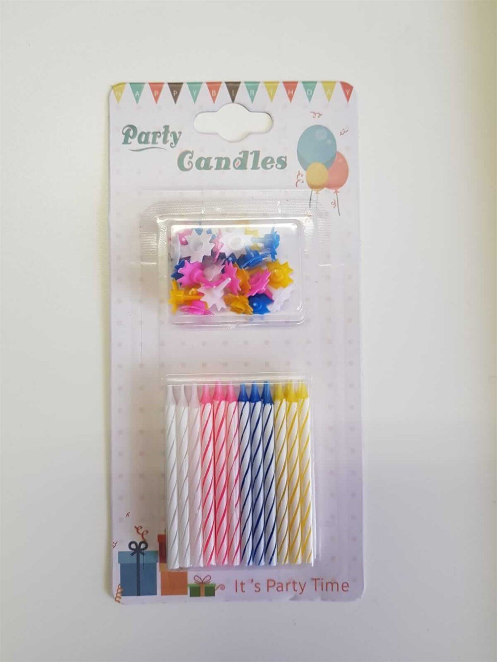 Diğer MumlarPasta Mumu Renkliİthal