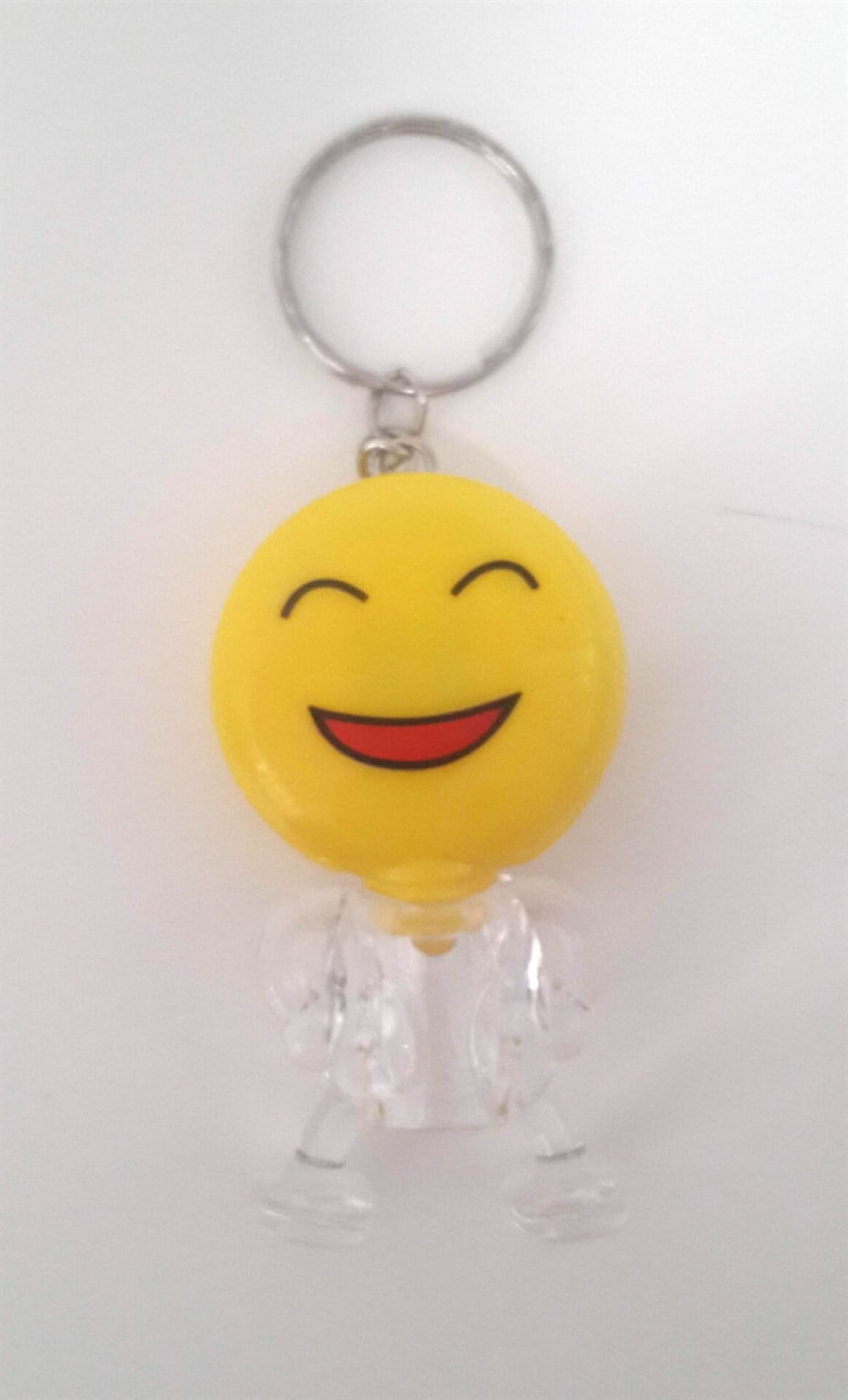 AnahtarlıkSmile Gülen Yüz Işıklı Emoji Anahtarlık İthal