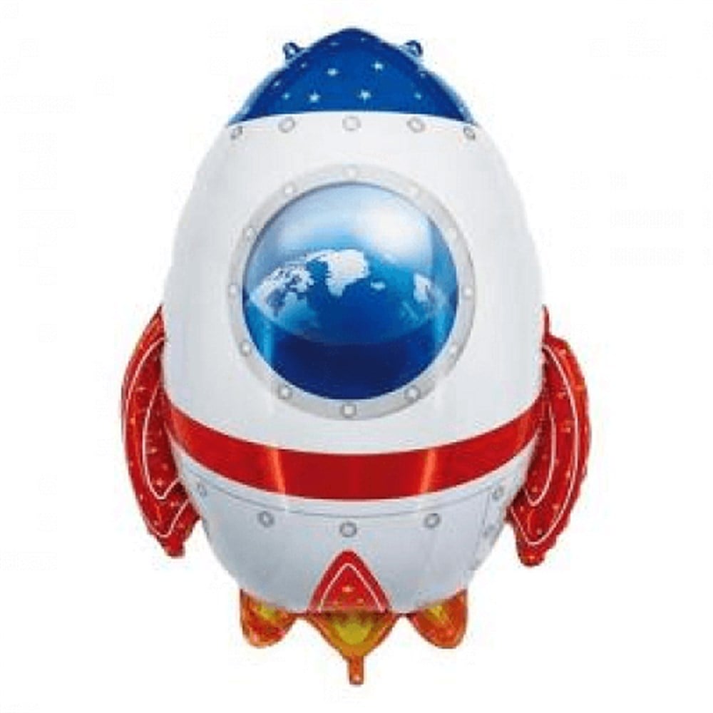 Folyo Balon Temalı ÇeşitleriUzay Mekiği Temalı Füze Folyo Balon 64cmİthal