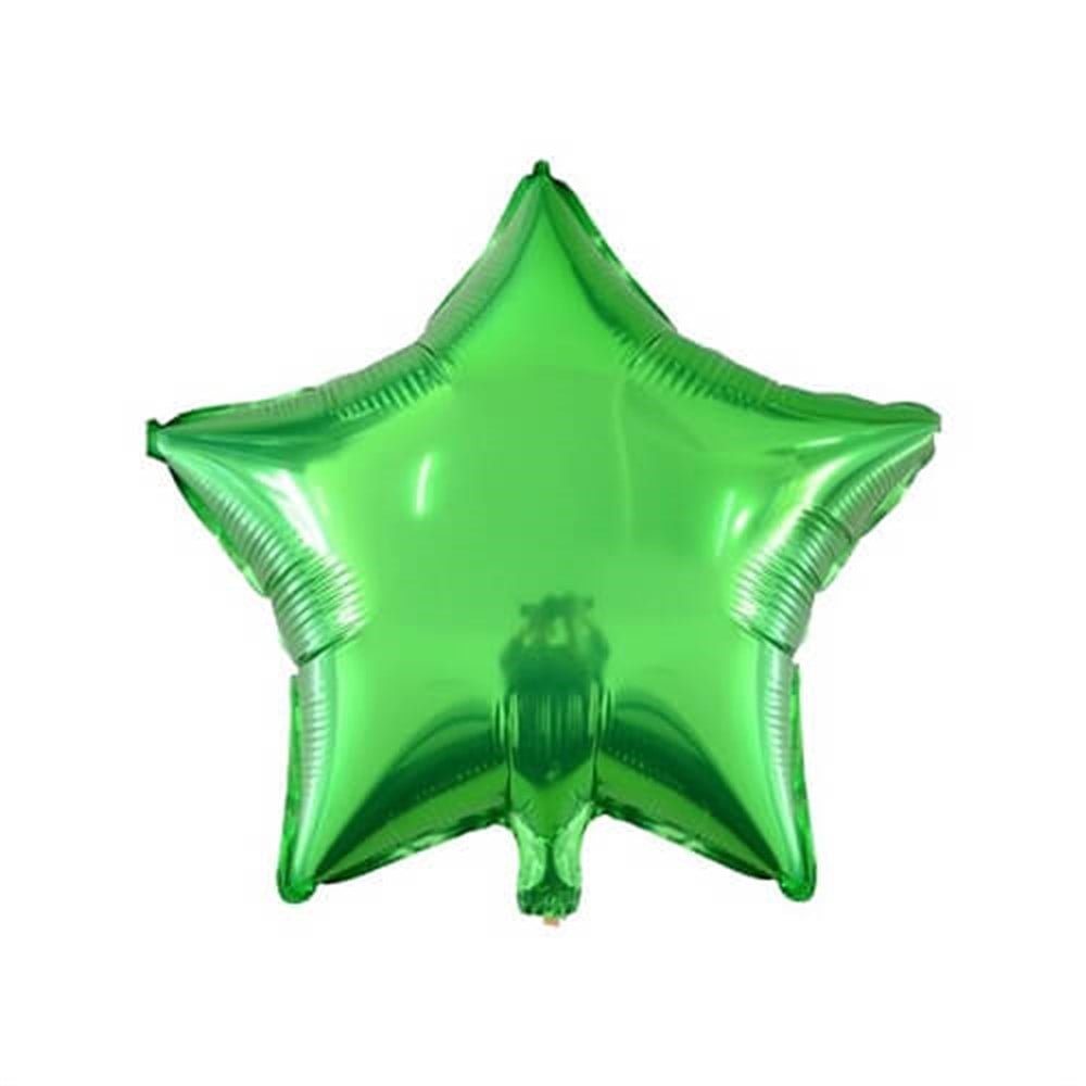 Folyo Balon Yıldız ÇeşitleriYıldız Folyo Balon Yeşil 45 cmİTHAL