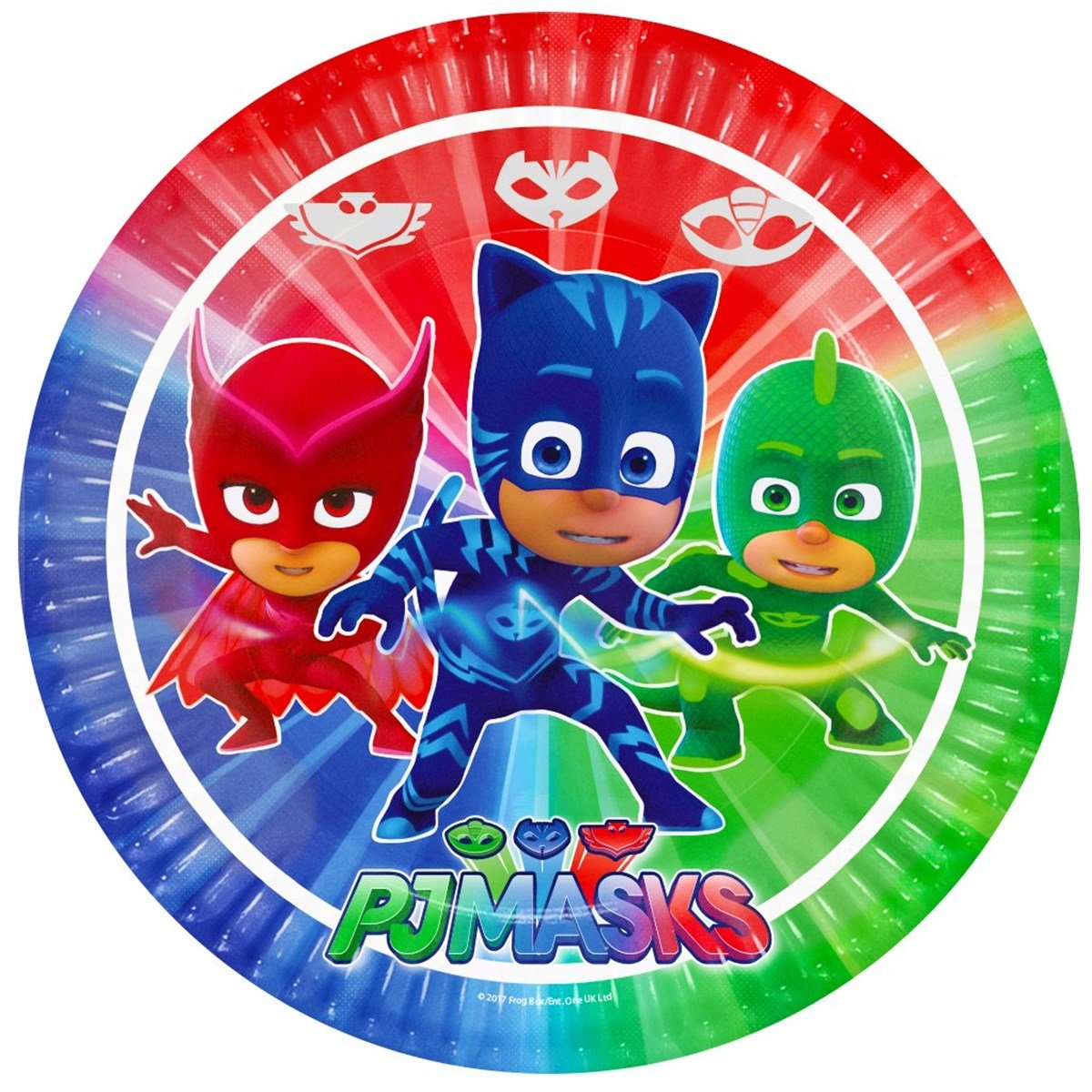 Kağıt Tabak Pj Masks 23cm