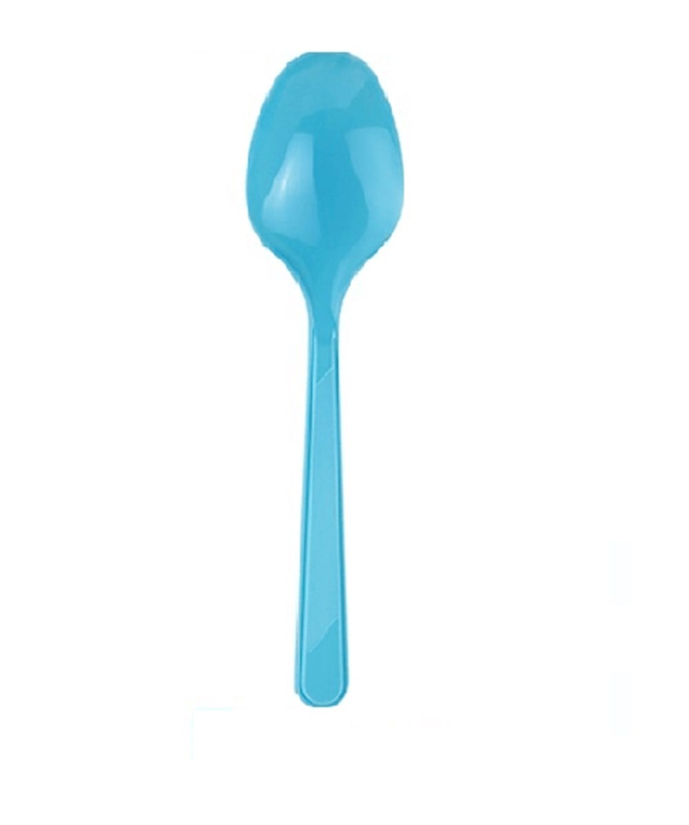 Plastik Kaşık Açık Mavi 25 'liKaşıklar
