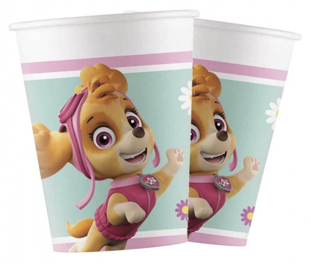 Paw Patrol Skye Everest Karton BardakLisanslı Karton Bardaklar