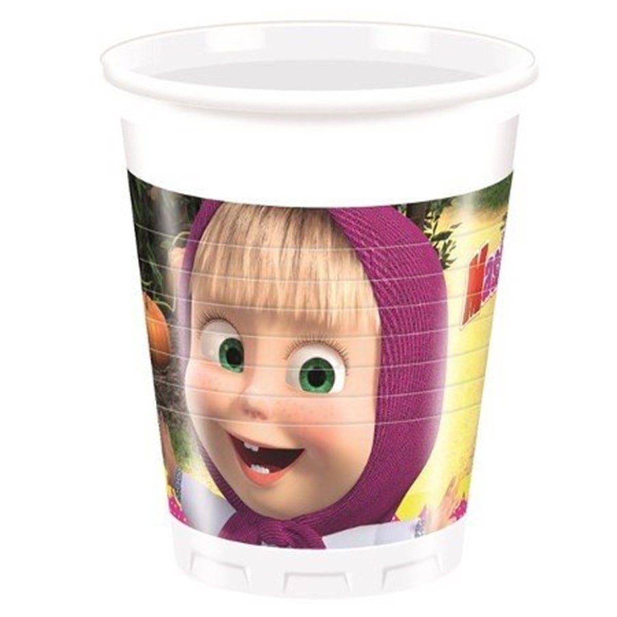 Plastik Bardak Masha ve Kocaayı
