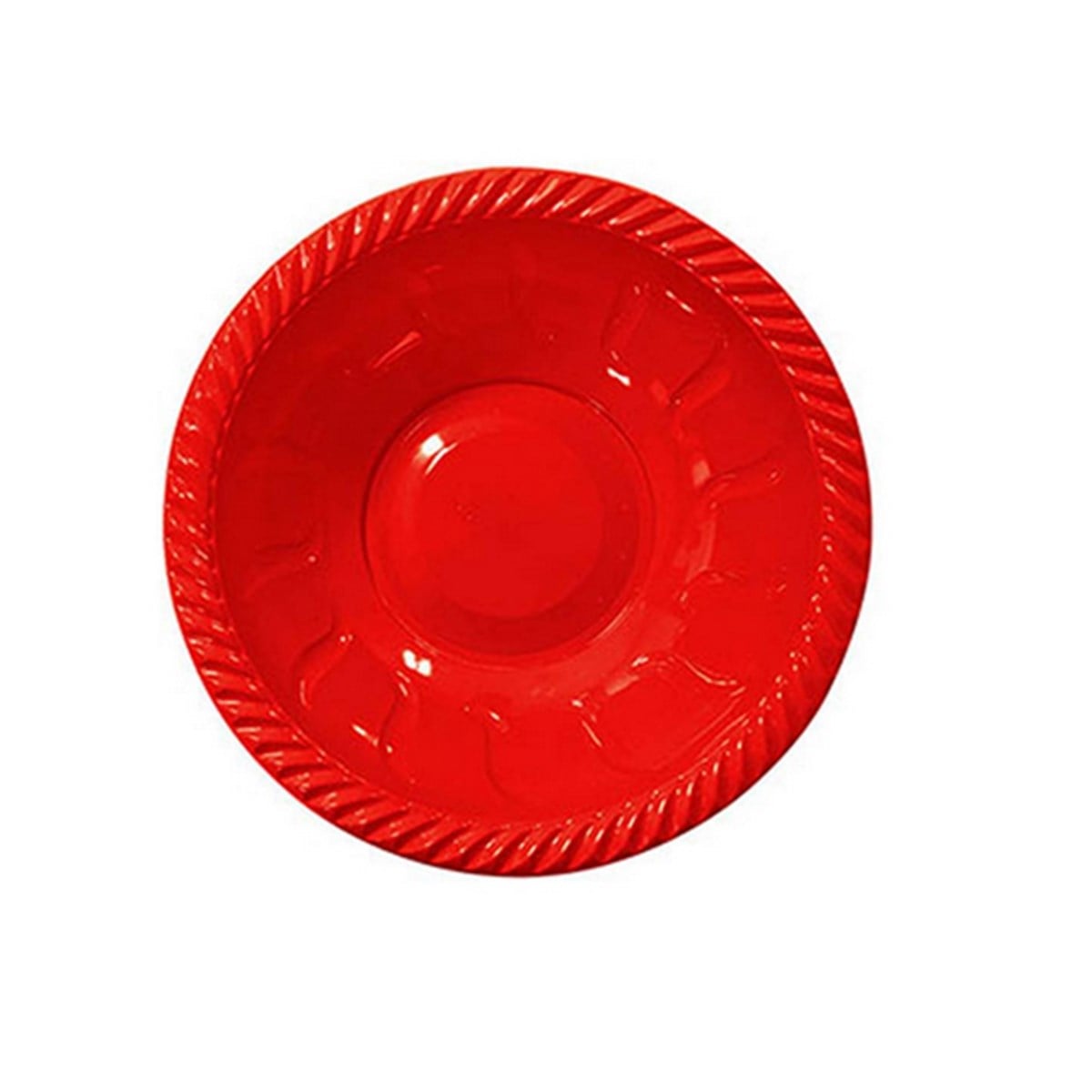 Plastik Kase 22cm Kırmızı
