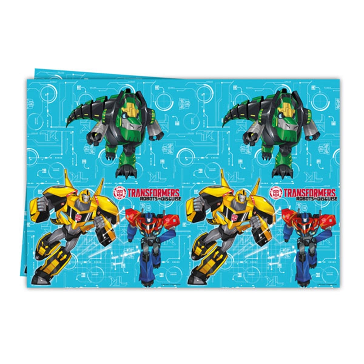 Plastik Masa Örtüsü Transformers