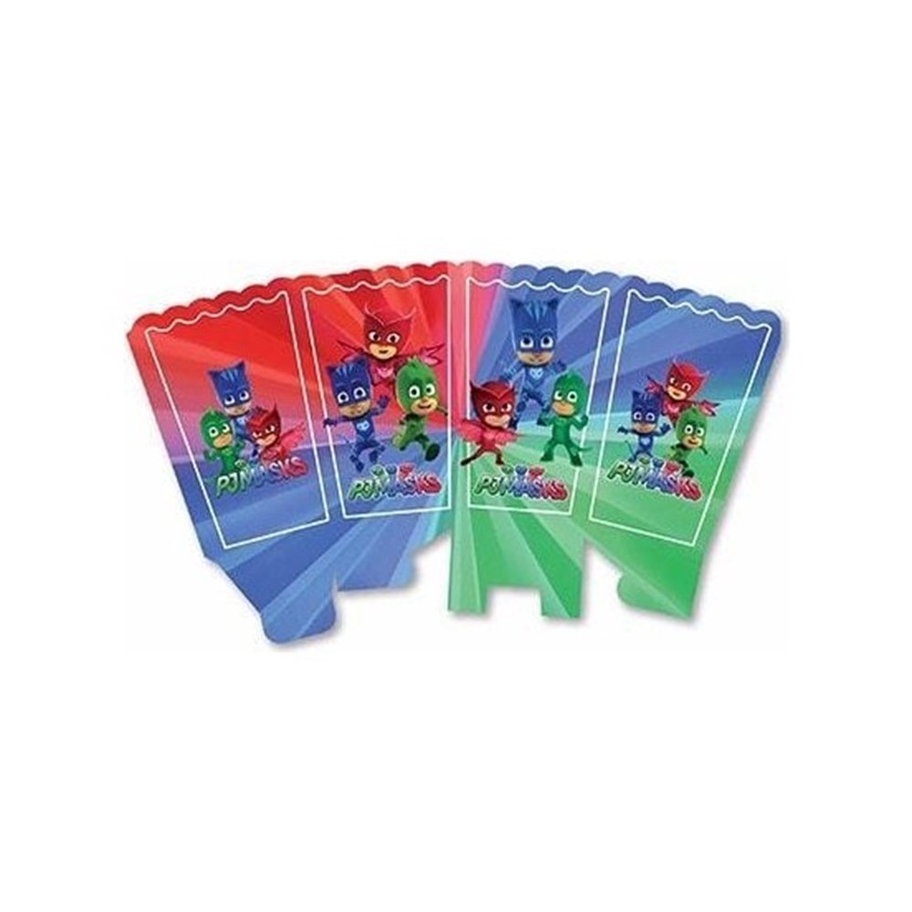 Pop Corn Mısır Kutusu PJ MASKS PJ Maskeliler TemalıPop Corn Mısır Kutuları