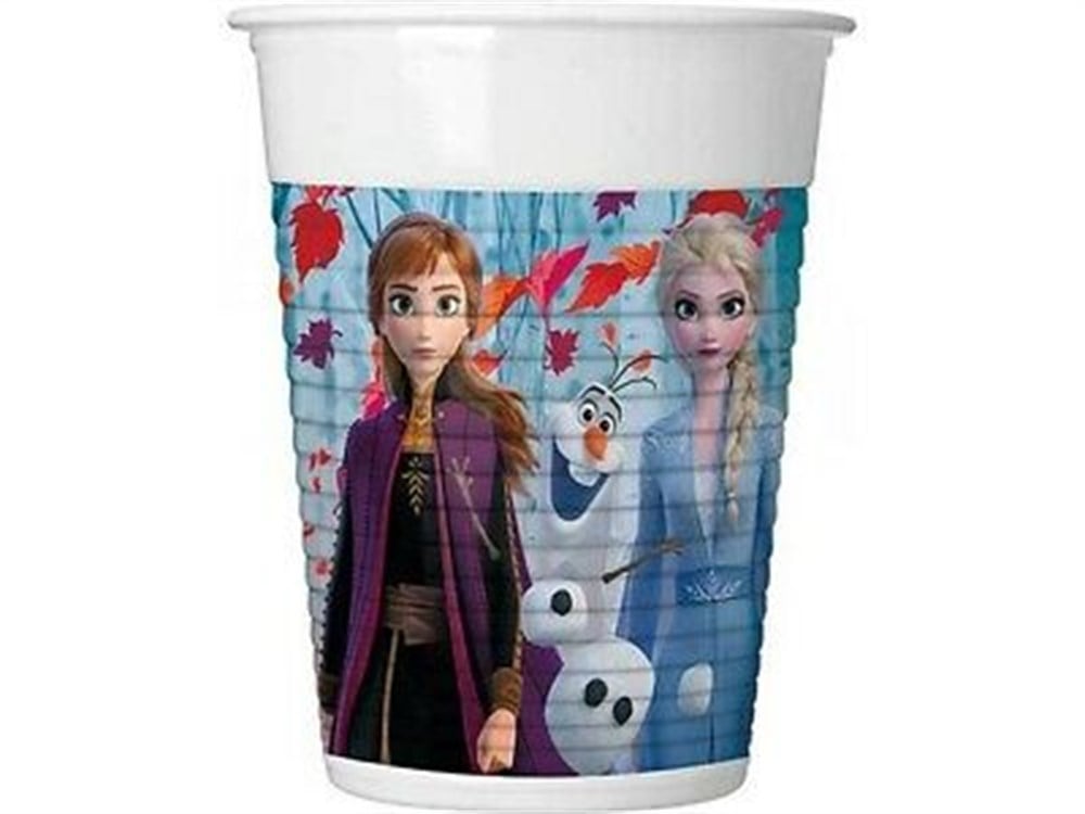 Lisanslı BardaklarFrozen Temalı Plastik Bardak 180/200 cc 8 AdetRoll Up