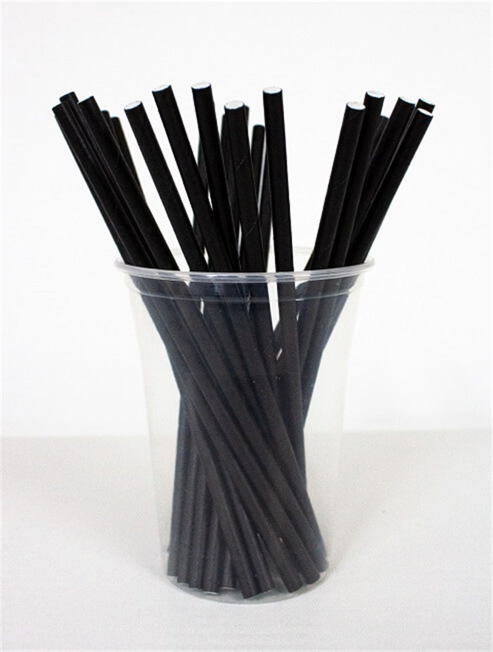 Aksesuarlar ve HediyeliklerKağıt Pipet 25'li Siyah RenkRoll Up