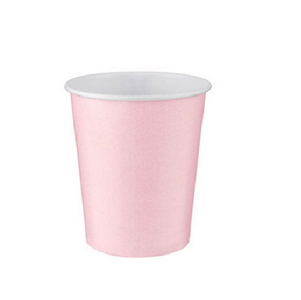Renkli Karton BardaklarKarton Bardak Pembe 8'liRoll Up