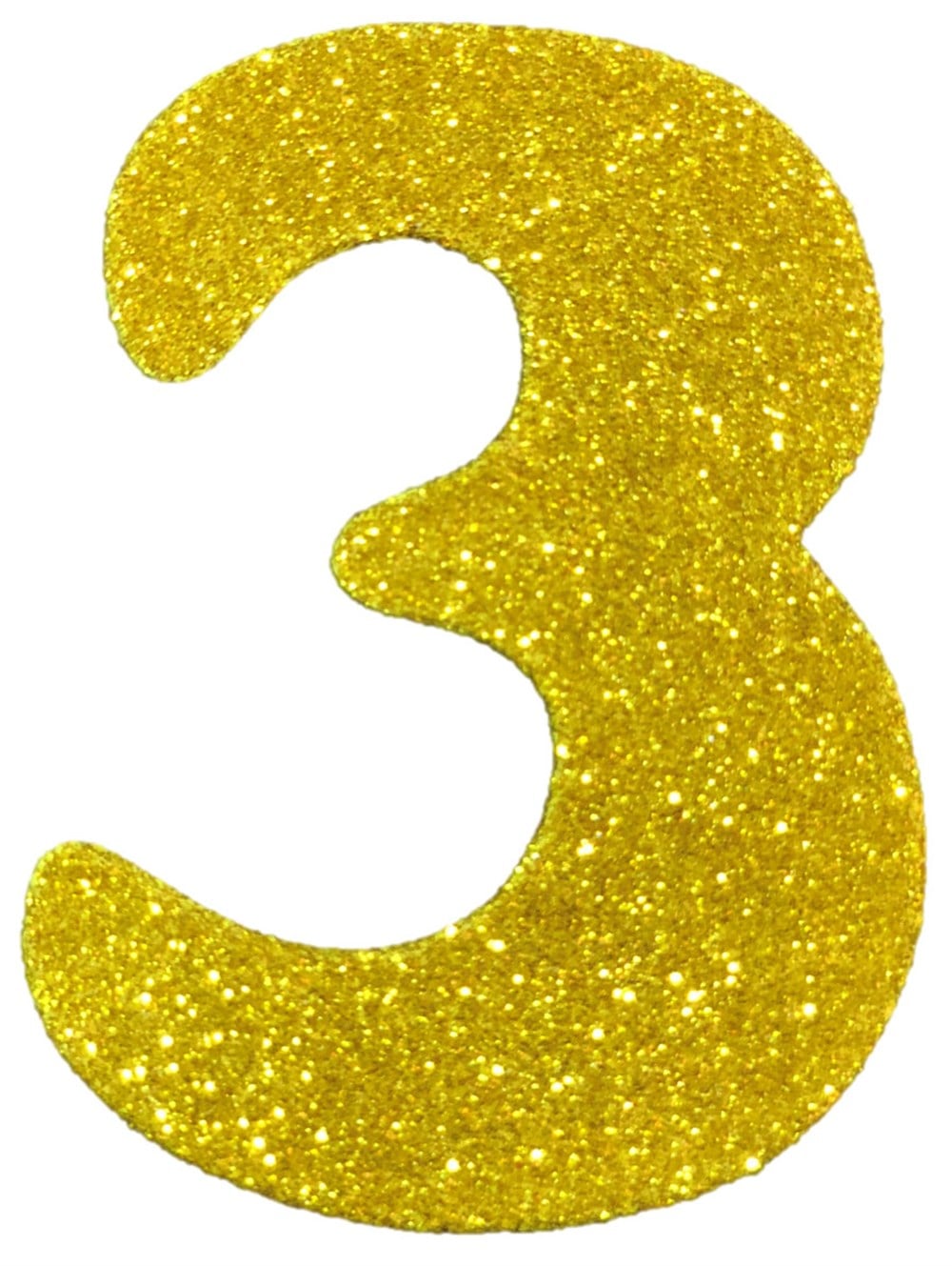 Simli Eva Rakam Gold 3Simli Eva Harf ve Rakam