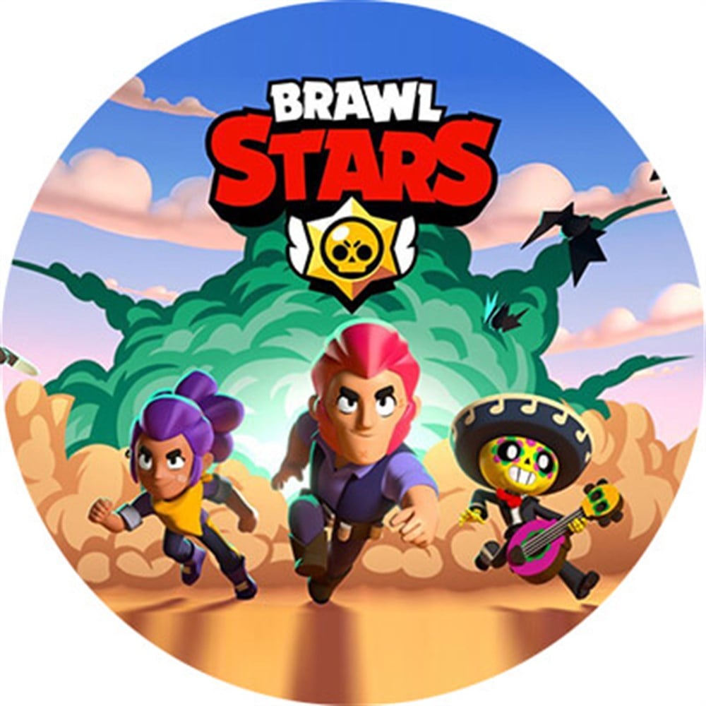 Lisanslı Tabaklarbrawl stars karton tabak 23cm 8'liYerli Üretim
