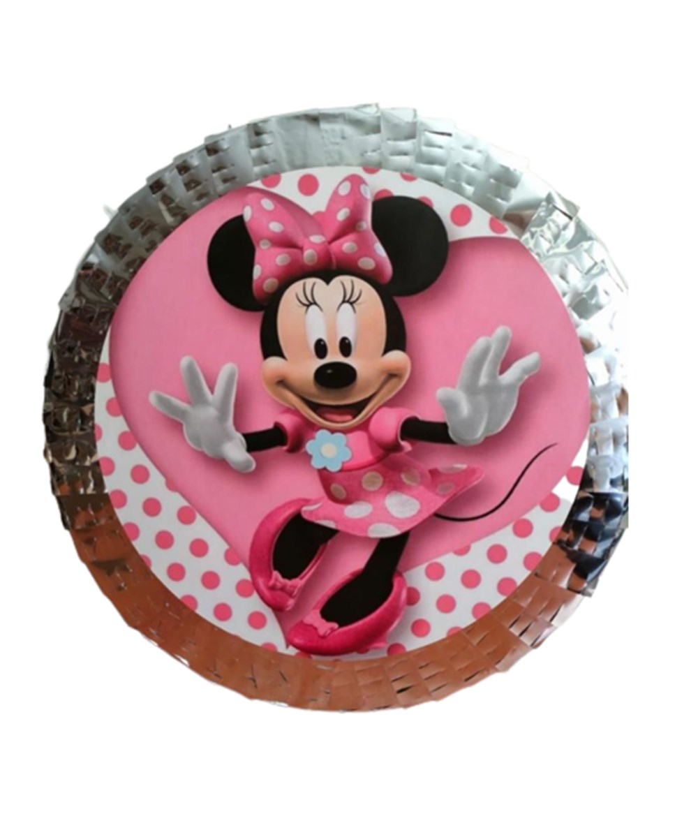 PinyatalarMinnie Mouse Temalı Pinyata - Pinyata Sopası ile birlikteYerli Üretim