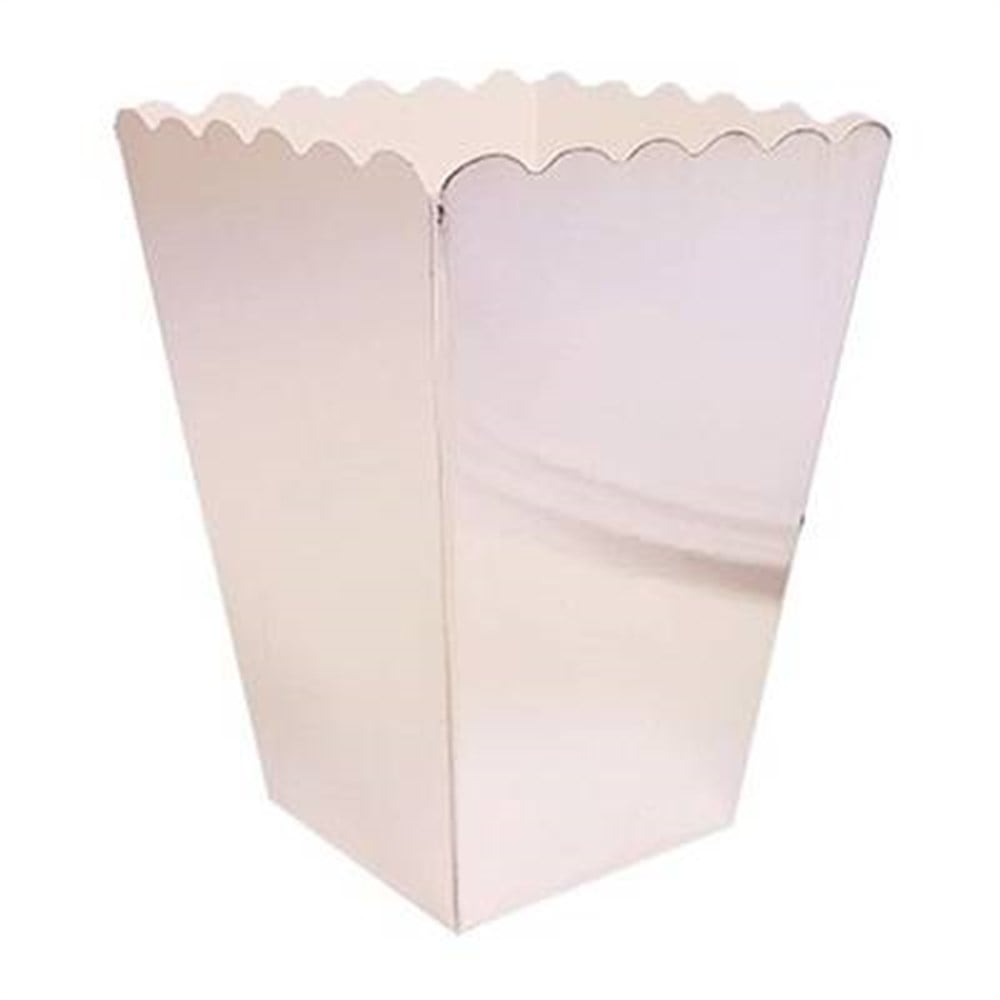 Mısır Kutusu popcornMısır Kutusu Pop Corn Gümüş Metalik 8'liYerli Üretim