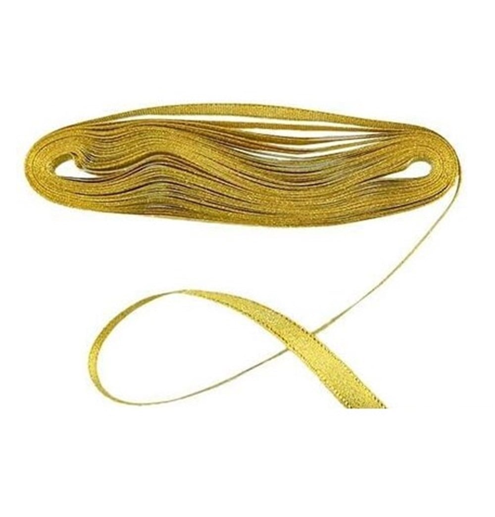 Kurdele ÇeşitleriSaten Kurdele Gold 1cm 10mtYerli Üretim